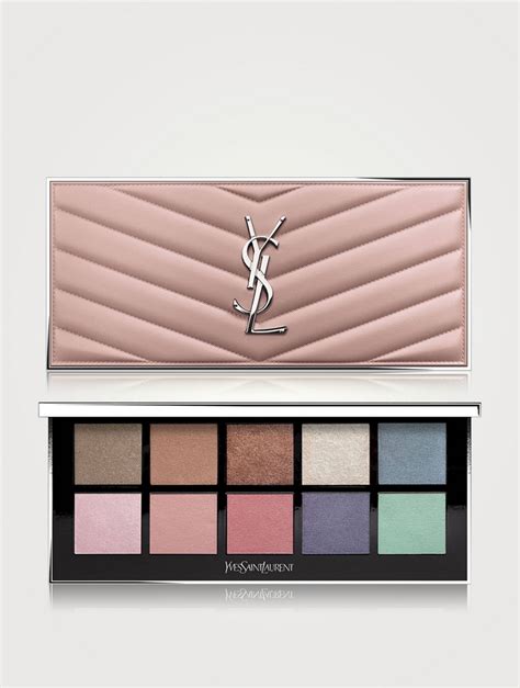 yves saint laurent palette yeux 10 couleurs|ysl couture clutch eyeshadow palette.